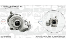 Dmychadlo, plnění OES PARTS ES-07-0008