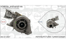 Dmychadlo, plnění OES PARTS ES-07-0017