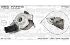 Dmychadlo, plnění OES PARTS ES-07-0027