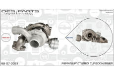 Dmychadlo, plnění OES PARTS ES-07-0033