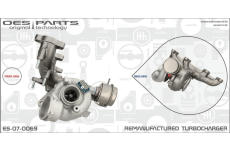 Dmychadlo, plnění OES PARTS ES-07-0069