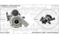 Dmychadlo, plnění OES PARTS ES-07-0075