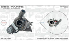 Dmychadlo, plnění OES PARTS ES-07-0104