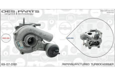 Dmychadlo, plnění OES PARTS ES-07-0181