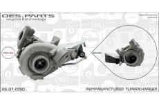 Dmychadlo, plnění OES PARTS ES-07-0190