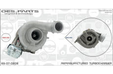 Dmychadlo, plnění OES PARTS ES-07-0208