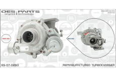 Dmychadlo, plnění OES PARTS ES-07-0260