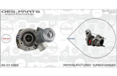 Dmychadlo, plnění OES PARTS ES-07-0265