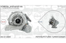 Dmychadlo, plnění OES PARTS ES-07-0290