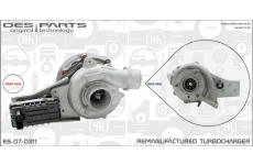Dmychadlo, plnění OES PARTS ES-07-0311