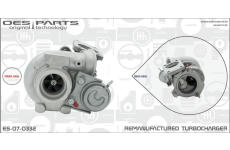 Dmychadlo, plnění OES PARTS ES-07-0332