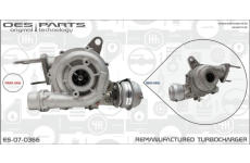 Dmychadlo, plnění OES PARTS ES-07-0366