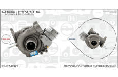 Dmychadlo, plnění OES PARTS ES-07-0379