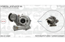 Dmychadlo, plnění OES PARTS ES-07-0425