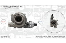 Dmychadlo, plnění OES PARTS ES-07-0453