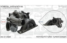 Dmychadlo, plnění OES PARTS ES-07-0588