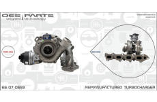Dmychadlo, plnění OES PARTS ES-07-0593