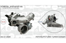 Dmychadlo, plnění OES PARTS ES-07-0595