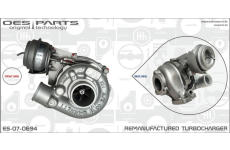 Dmychadlo, plnění OES PARTS ES-07-0694