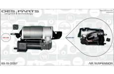 Kompresor, pneumatický systém OES PARTS ES-15-0057