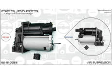 Kompresor, pneumatický systém OES PARTS ES-15-0059