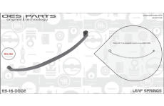 List pruziny OES PARTS ES-16-0002