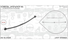 List pruziny OES PARTS ES-16-0006