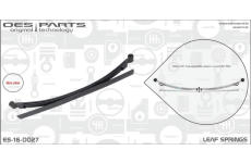 List pruziny OES PARTS ES-16-0027