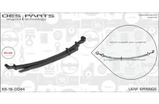 List pruziny OES PARTS ES-16-0044