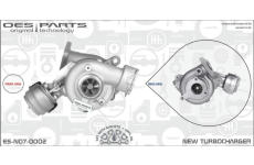 Dmychadlo, plnění OES PARTS ES-N07-0002