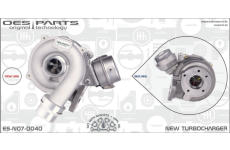 Dmychadlo, plnění OES PARTS ES-N07-0040