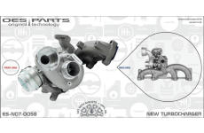 Dmychadlo, plnění OES PARTS ES-N07-0058