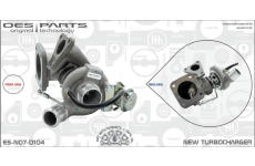 Dmychadlo, plnění OES PARTS ES-N07-0104