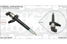 Vstřikovací ventil OES PARTS ES-N23-0003