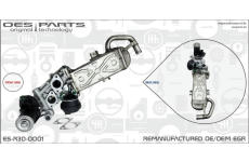 AGR-modul OES PARTS ES-R30-0001