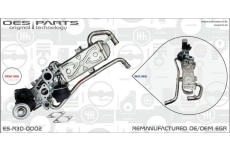 AGR-modul OES PARTS ES-R30-0002