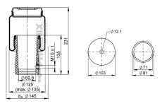 Mech, pneumatické odpružení PHOENIX 1 C 39 A-245