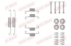 Sada příslušenství, parkovací brzdové čelisti QUICK BRAKE 105-0011