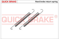 Sada příslušenství, parkovací brzdové čelisti QUICK BRAKE 105-0480