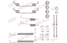 Sada příslušenství, brzdové čelisti QUICK BRAKE 105-0710