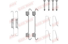 Sada príslużenstva čeľustí parkovacej brzdy QUICK BRAKE 105-0808