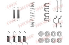 Sada příslušenství, parkovací brzdové čelisti QUICK BRAKE 105-0810