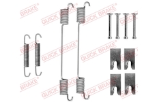 Sada příslušenství, brzdové čelisti QUICK BRAKE 105-0836