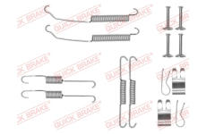 Sada prislusenstvi, brzdove celisti QUICK BRAKE 105-0882