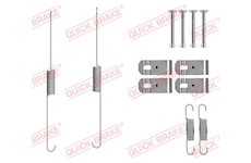 Sada příslušenství, brzdové čelisti QUICK BRAKE 105-0888