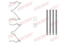 Sada příslušenství, obložení kotoučové brzdy QUICK BRAKE 109-0040