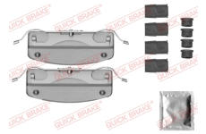 Sada prislusenstvi, oblozeni kotoucove brzdy QUICK BRAKE 109-0041