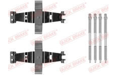 Sada prislusenstvi, oblozeni kotoucove brzdy QUICK BRAKE 109-0042