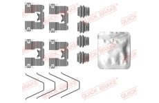 Sada příslušenství, obložení kotoučové brzdy QUICK BRAKE 109-0137