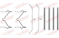 Sada prislusenstvi, oblozeni kotoucove brzdy QUICK BRAKE 109-1050